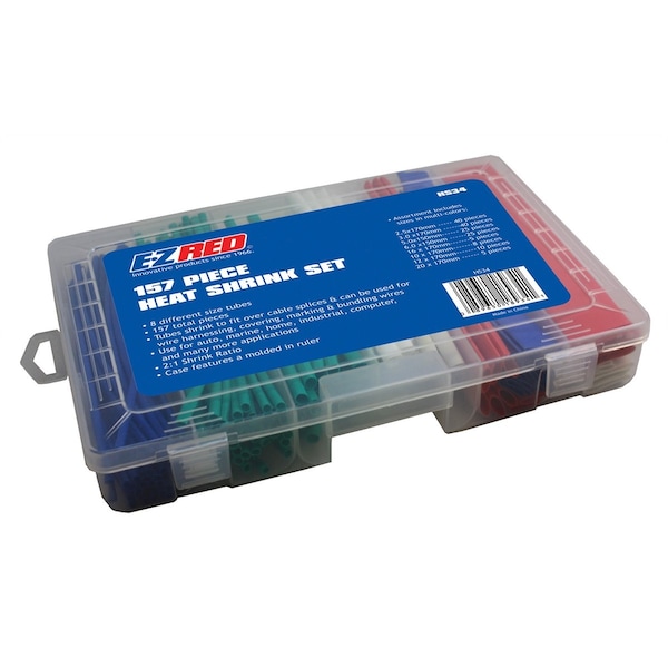 Ezred 157 Piece Heat Shrink Set EZRHS34 - main